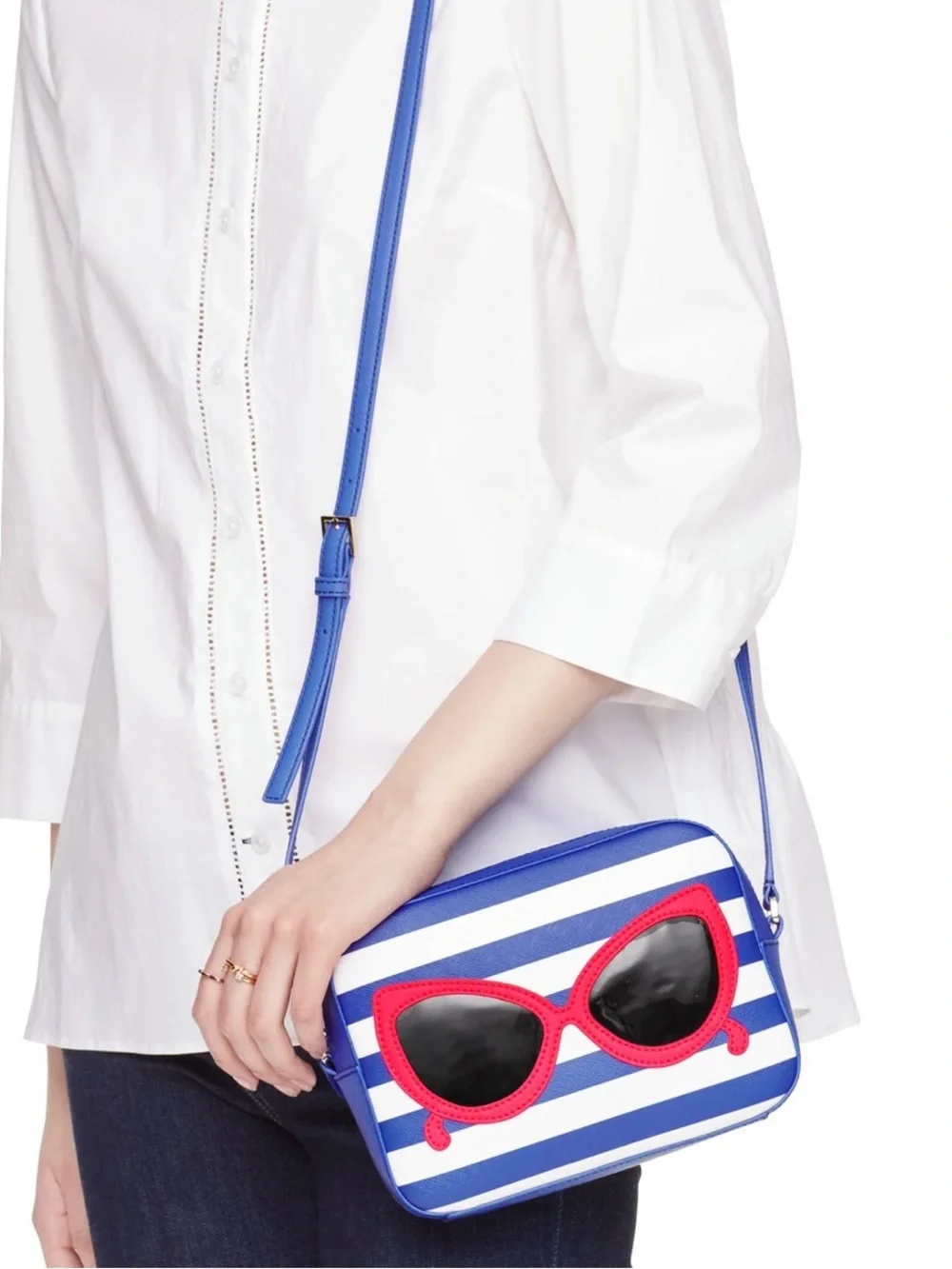 Kate Spade make a splash mindy Sunglasses Blue
